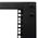 18RU 4 Post Open Frame Rack | Adjustable Depth | Unassembled | by SERVEREDGE