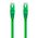 CAT6 Network Cable 2m Green | 50-Micron Gold-Plated Connectors | Snagless Design | by SERVEREDGE
