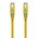 CAT6 Network Cable 0.5m Yellow | 50-Micron Gold-Plated Connectors | Snagless Design | by SERVEREDGE