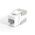 Universal Cat6A UTP RJ45 Modular Keystone Jack | Quick Tool Installation | 10 Gbps Data Rate | by SERVEREDGE