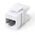 Serveredge Universal Cat6 UTP RJ45 Modular Keystone Jack | ISO/IEC Compliant | UL 94V-O Fire Rated | @Pack of 10 | by SERVEREDGE