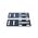 PDU Universal Vertical Mounting Bracket Kit | Steel Construction | Tool-Free Installation | Space-Saving Design | by SERVEREDGE