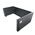 4RU 300D 19 Inch Wall Mount Bracket | Steel Construction | Powder Coated Finish | by SERVEREDGE