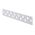 12 Port ST Fiber Optic Face Plate | Durable Plastic | Smooth Surface | by SERVEREDGE