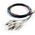 Serveredge SC Pigtail OM4 | 2M Length | 6 Fibres | UL Approved | by SERVEREDGE
