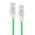 2m Green Ultra Slim Cat6 Network Cable | 28AWG | 50u Gold Plated Connectors | Flexible Design | by SERVEREDGE