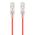 1.5m Red Ultra Slim Cat6 Network Cable | 28AWG | 50u Gold Plated Connectors | Flexible Design | by SERVEREDGE