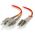 Multi Mode Duplex LSZH Fibre Cable 62.5/125 OM1 | 3m Length | Optically Tested | by SERVEREDGE