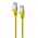 CAT6A Slim S/FTP Network Cable | 10GBASE-T Support | LSZH Jacket | 0.5m | Yellow | by SERVEREDGE