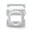 RJ45 Clipsal Bezel | White Finish | Pack of 10 | Compatible with Standard Clipsal Wall Plates | by SERVEREDGE
