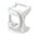 RJ45 Clipsal Bezel | White Finish | Pack of 10 | Compatible with Standard Clipsal Wall Plates | by SERVEREDGE