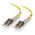 Single Mode Duplex LSZH Fibre Cable | 9/125 Micron | 100% Optically Tested | 0.5m Length | by SERVEREDGE