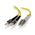 Single Mode Duplex LSZH Fibre Cable | 9/125 µm Core | 100% Optically Tested | 3m Length | by SERVEREDGE