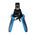 PT Series Premium Pass Through RJ45 Crimping Tool | Single Cycle Crimp & Trim | Precision Cast Dies | by SERVEREDGE
