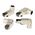 RJ45 Cat6A Shielded Angled Industrial Field Connector | 10 Gigabit Ethernet | EMI/RFI Protection | Durable Construction | by SERVEREDGE