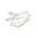 RJ45 Cat6 Clear Strain Relief Boot | Flexible Plastic | Easy Cable Identification | @Bag of 50 | by SERVEREDGE