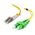 Single Mode Duplex LSZH Fibre Cable 20m | 9/125 Microns | 100% Optically Tested | by SERVEREDGE