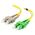 Single Mode Duplex LSZH Fibre Cable | 20m Length | 9/125 Microns | Optically Tested | by SERVEREDGE