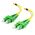 Single Mode Duplex LSZH Fibre Cable | 9/125 µm | 5m Length | 100% Optically Tested | by SERVEREDGE