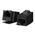 Cat6A UTP RJ45 Modular Keystone Coupler | High-Speed Data Transmission | Universal Fit | Black | by SERVEREDGE