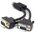 2m VGA/SVGA Premium Shielded Monitor Cable | Male to Male | Up to 1920 x 1200 Resolution | Ferrite Core | by SERVEREDGE