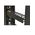 2RU Horizontal Cable Management | 106mm T Fingers | Durable Steel Construction | by SERVEREDGE
