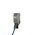 DIN Mount Single Keystone Jack Module | DIN Rail Compatible | Robust Construction | Black | by SERVEREDGE