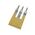 Allen-Bradley 1492CJK63 Center Jumper Plug-In Type 3 Pole Yellow
