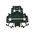 Allen-Bradley 1492HM2BL Multi-Rail Mounted Terminal Block