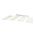 Allen-Bradley 1492M6X10 White Snap-In Marker Card