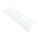 Allen-Bradley 1492M6X10 White Snap-In Marker Card