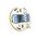 Allen-Bradley 855EGVMC Control Tower Stack Light with Vertical Mounting Base