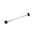 Allen-Bradley 855EBPM80 Straight Pole Base Black Housing 80cm