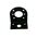 Allen-Bradley 855EAVM Control Tower Vertical Mounting Kit 50mm Black Metal