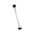 Allen-Bradley 855EBPM80C Stack Light Pole with Base and Cap