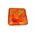 Allen-Bradley 855BABLA Mini Square Amber Replacement Beacon Lens