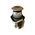 Allen-Bradley 800TFXQ24RA5 Illuminated Push-Pull Mushroom Head Push Button