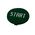 Allen-Bradley 800TLC103W Legend Cap Green with White Text