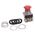 Allen-Bradley 800TFX6A1 Push Button 30.5mm Red Mushroom Head
