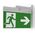 All-In-One 24m LED Exit Luminaire - Gen2 (All-In-One 24m Running Man LED Exit Luminaire Gen2)
