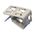 CADDY SNAP CLIP ADAPTER 12-20MM FLANGE (Caddy Snap Clip adapter 12-20mm flange -3 parallel 24SC clips)