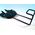 Allen-Bradley 2711T Mounting Bracket for MobileView Terminal