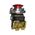 Allen-Bradley 800TCFXT6D4S Non-Illuminated Mushroom Head Pushbutton