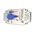 Allen-Bradley Lifeline 4 Stainless Steel Replacement Cover with Blue Reset Knob