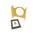Allen-Bradley 800PNBG1 Yellow Die Cast Guard Accessory