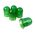 Allen-Bradley 800HNP23G Pilot Device Lens Insert Kit Green Illuminated Style