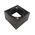 Allen-Bradley 800MBN16 Black Square Bezel for Pushbutton Switch