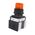 Allen-Bradley 800HQRBH2A 30mm Momentary Amber LED Pushbutton