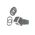 Allen-Bradley 800HQRBH2G Momentary Pushbutton Green LED 30mm