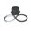 Allen-Bradley 800TN1B Black Plastic Closing Button 30mm